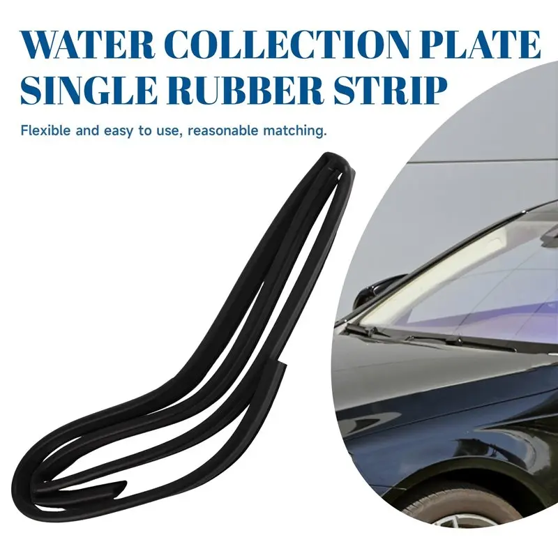 N26R-Wiper Deflector Seal Rubber Strip A2228300028 For Mercedes-Benz S-Class W222 14-20 S320 S350 Car Water Collection Plate
