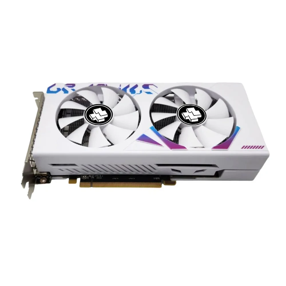 SOYO AMD RX 6600M 8GB 그래픽 카드, GDDR6 128 비트 PCI-E 4.0 × 8 8 8 핀 Radeon GPU RX6600M 데스크탑 구성 요소, PC 게임용 비디오 카드