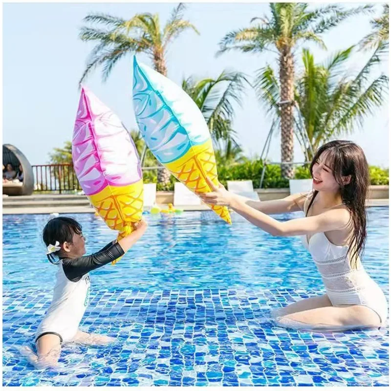 特大インフレータブルおもちゃアイスクリームフローティングウォーター Paly パーティー小道具夏の屋外プールビーチ Pvc インフレータブルおもちゃ写真モデル