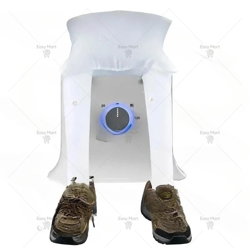 Fast & Effortless Shirt Ironing Machine, Cordless Hot Air Steamer and Portable Dryer