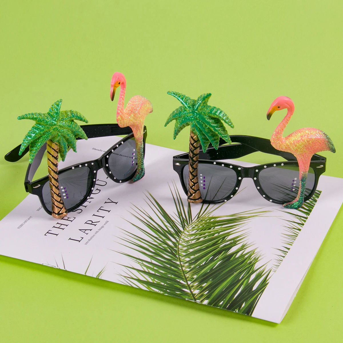 Luau Party Sunglasses Funny Hawaiian Glasses Tropical Fancy Dress Props Fun Summer Party Beach Themed Party Supplies Decoration