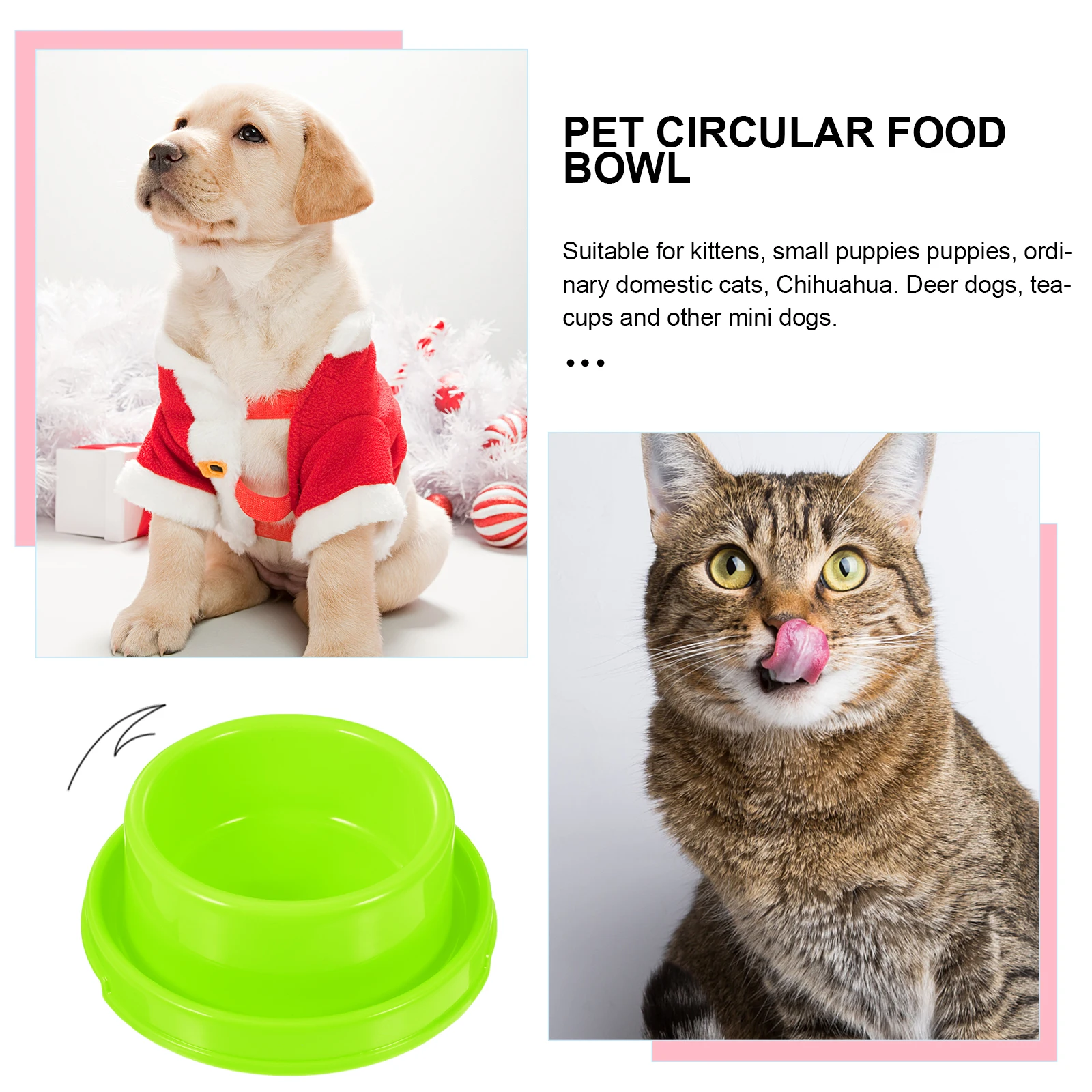 

Ant-proof Bowl Bowls Cat Food Pet Puppy Dog and Water Feeder Feeding Ceramics Baby