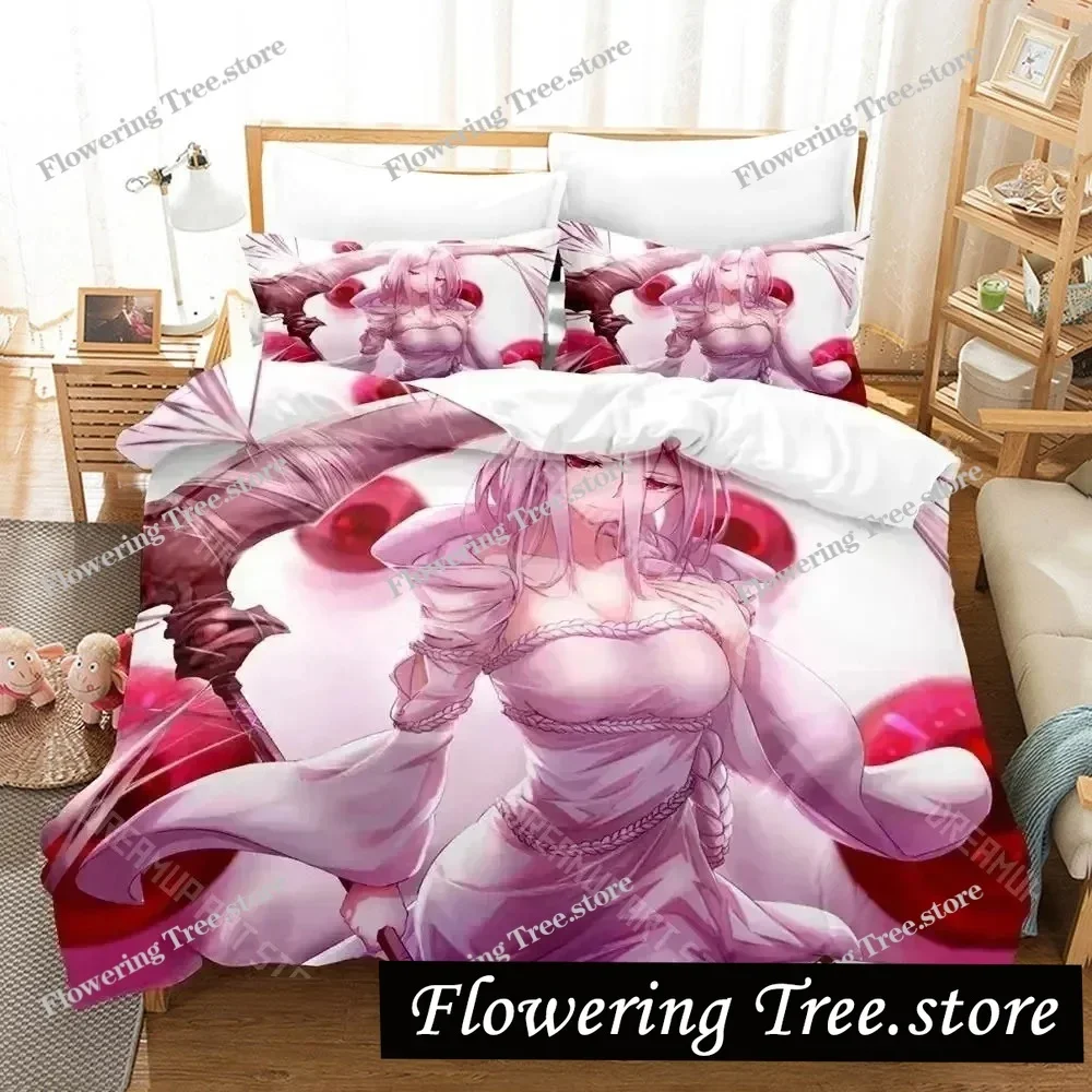

Anime Kumoko So I'm a Spider So What Bedding Set Duvet Cover Bed Set Quilt Cover Pillowcase Comforter king Queen Size Boys Adult