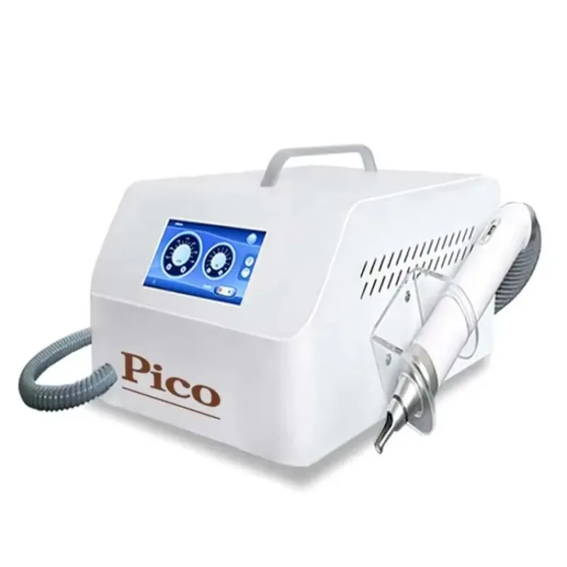Professional Portable Pico Laser Hair Removal Machine 3 Wavelength 1064/755/532nm Pigment Removal Eyebrow Washing for Home