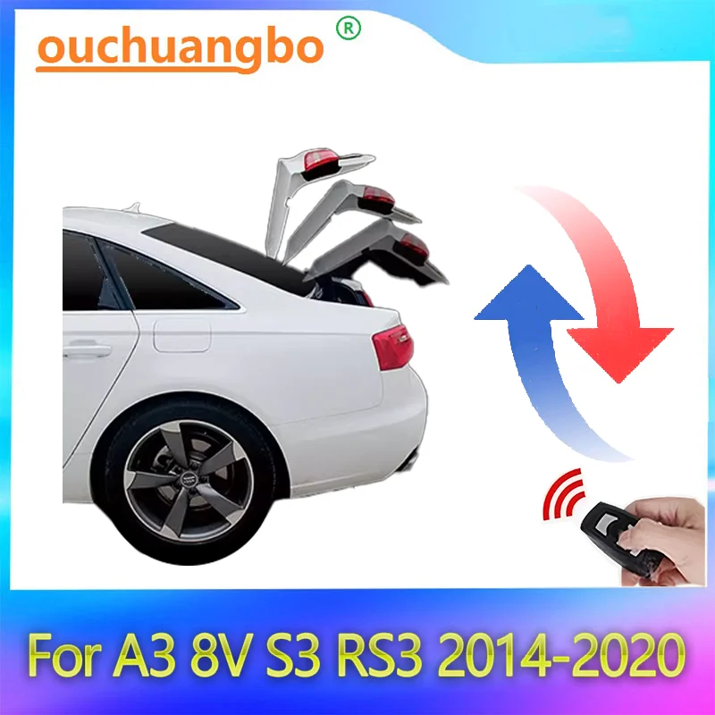 Ouchuangbo Electric Lift For A3 8V S3 RS3 2014-2020 Auto Door Tail Rear Gate Trunk Drive Smart Open Kit Control Freely