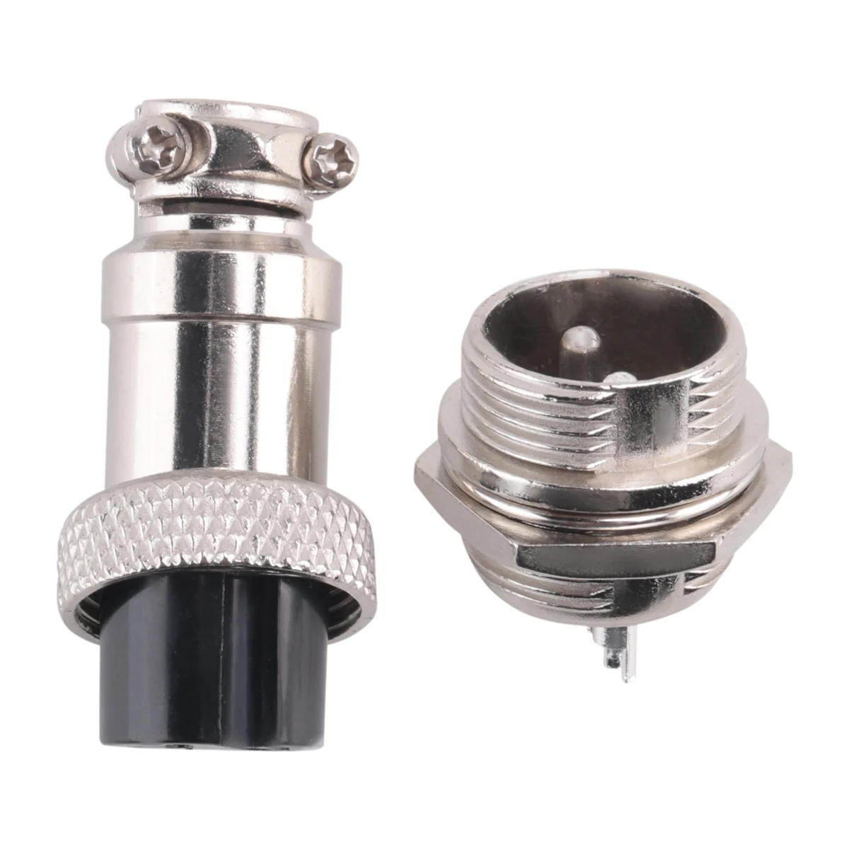 AT77 GX16 الطيران موصل 2-Pin 400 فولت المسمار نوع الذكور والإناث بعقب كابلات الموصلات الطيران التوصيل موصل مقبس