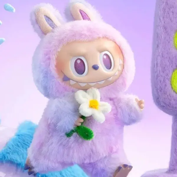 POP MART 14th/15th Anniversary Labubu/SKULLPANDA Lazy Panda