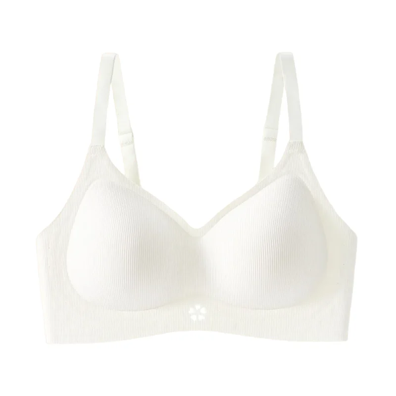 

KUCLUT Deep V Bra Close-fitting Anti-sagging Brassiere for Women Shockproof Gathered Breasts Seamless Bras