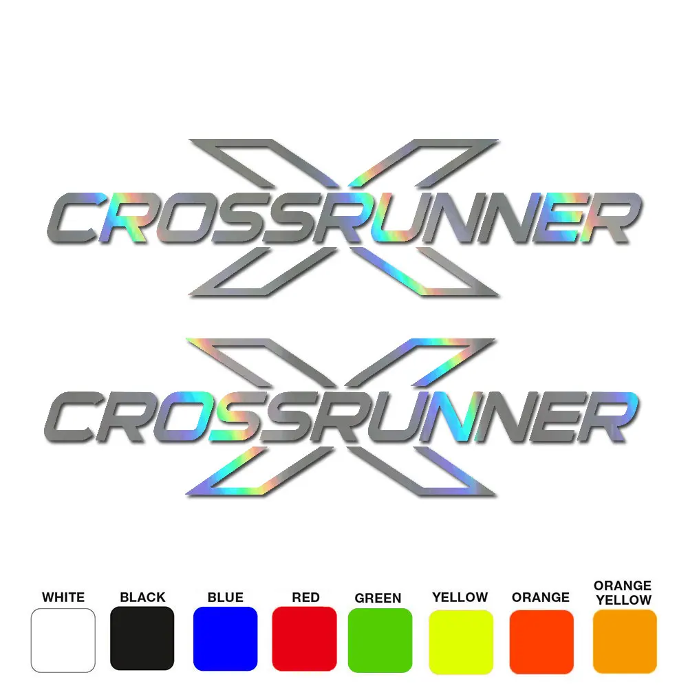 For  HONDA Crossrunner Graphic Decal Stickers Kit with 1+1 MIRROR WING - FORK - TAIL (Additional Logo)