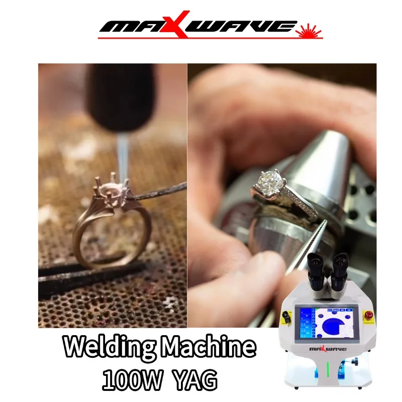 Precision Jewelry Welding Machine with CCD Microscope & Touch Screen for High-Efficiency Work