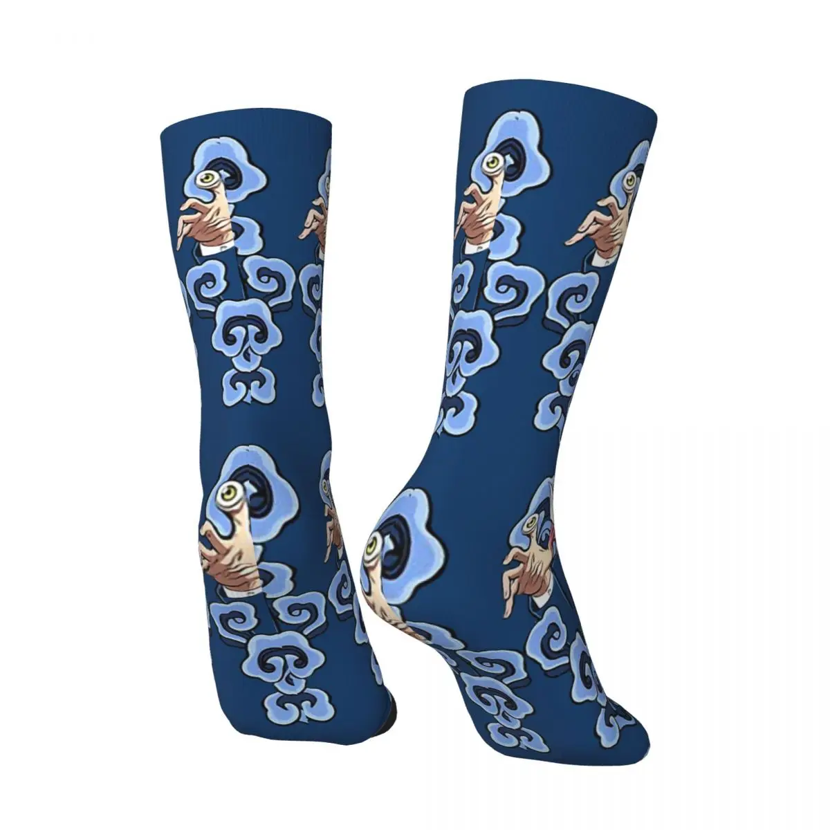 Happy Funny Men's Compression Socks Parasyte Anime Vintage Harajuku Parasyte Hip Hop Novelty Casual Crew Crazy Sock Gift Printed