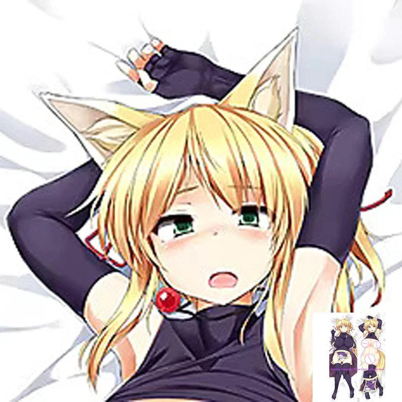 

Anime Pillow Cover Dakimakura Yukikaze Panettone 2 Side Printed Hugging Body Pillowcase Cushion Cover Bedding Decor