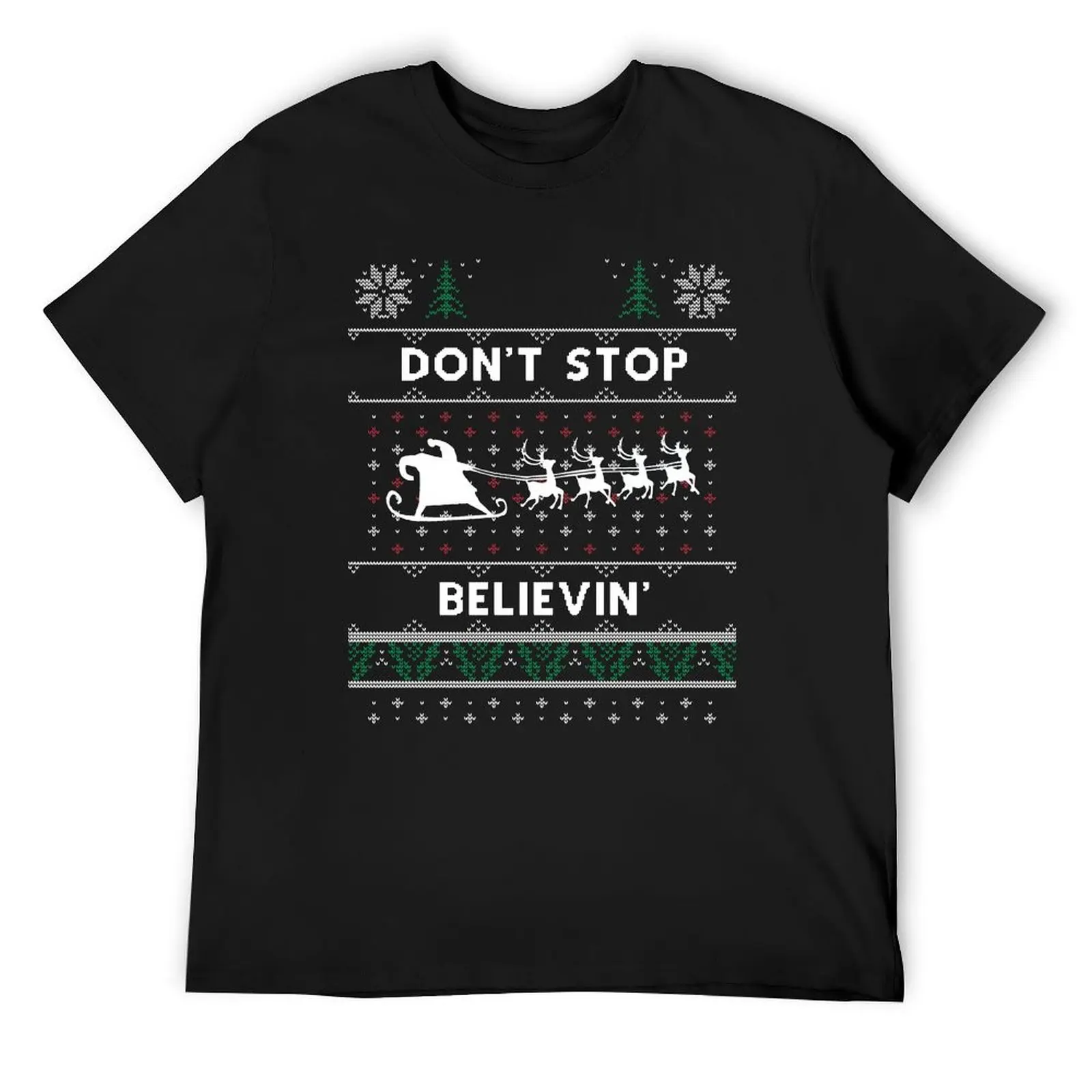 

Don't Stop Believin T-Shirt heavyweights oversizeds cotton graphic tees graphic t shirt vintage mens plain t shirts