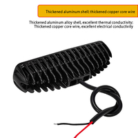 15LED Reversing Red And Blue Light Boundary Width Light Word Light 10V-80V 30W Forklift Warning Light Safety Light