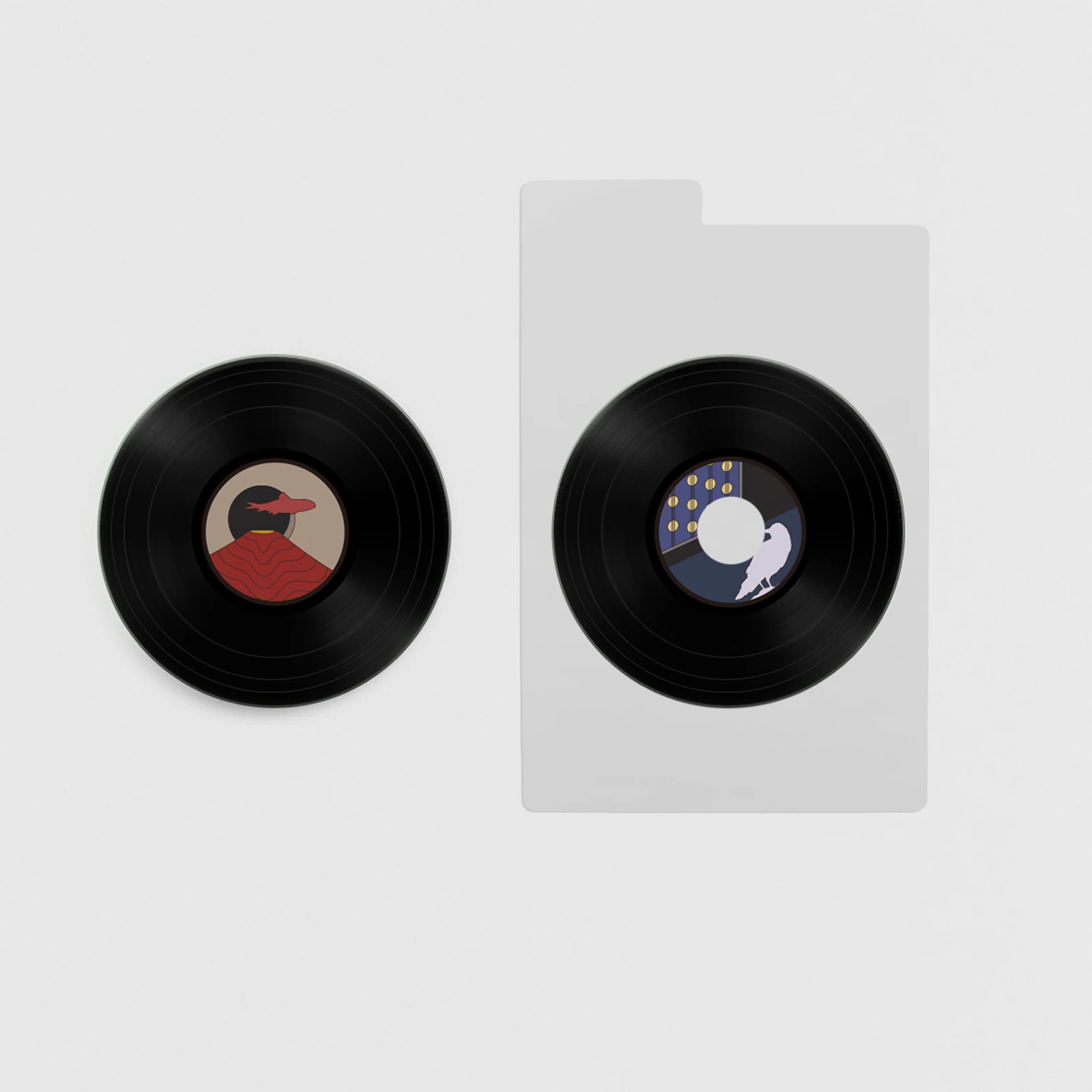 

13 pcs Vinyl Record Divider 180x280 Black Plastic DIY Classification Tabs Album Organizer Spacesaving Efficient