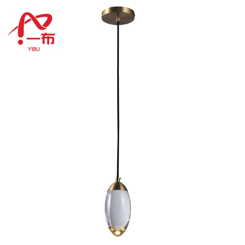 2022 New K5 Crystal Luxury Pendant Lamp For Bedroom Stair Beside Living Room  100% Copper Luster Modern Interior Lighting