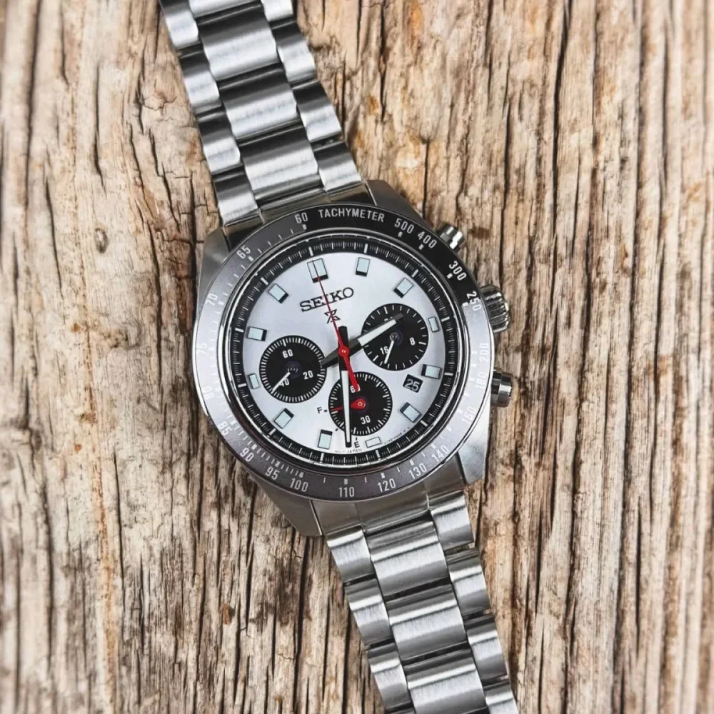 Seiko العلامة التجارية الفاخرة أزياء الأعمال عارضة الرياضة متعددة الوظائف كرونوغراف حار بيع رجل غير الميكانيكية كوارتز ساعة معصم