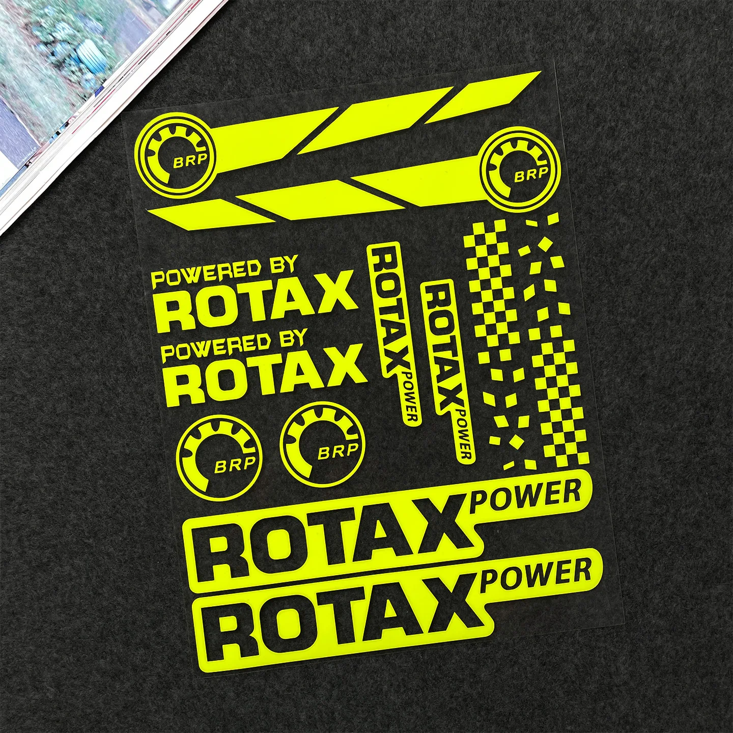 Jet-Ski-Aufkleber „Powered By Stickers“ RXP RXT GTI WAKE Boot ROTAX Aufkleber 1330 1000R 1630 150 Aufkleber für Ski-doo Brp Can-am Rotax