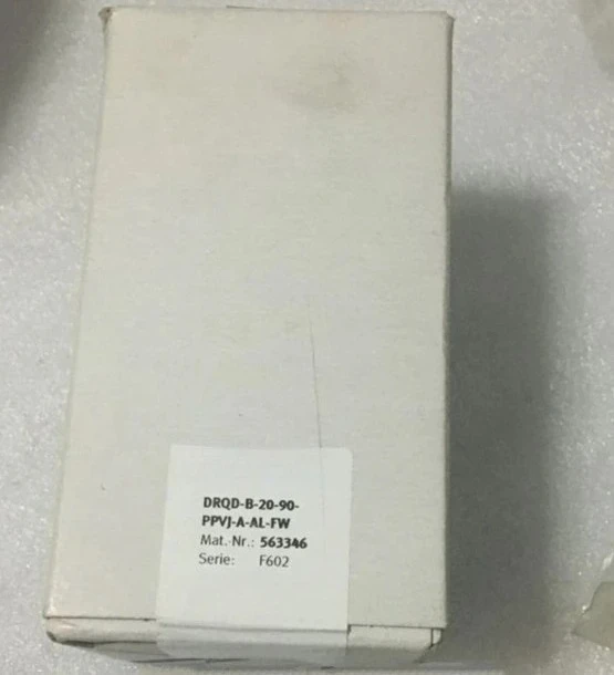 

Brand New DRQD-B-20-90-PPVJ-A-AL-FW Expedited shipping