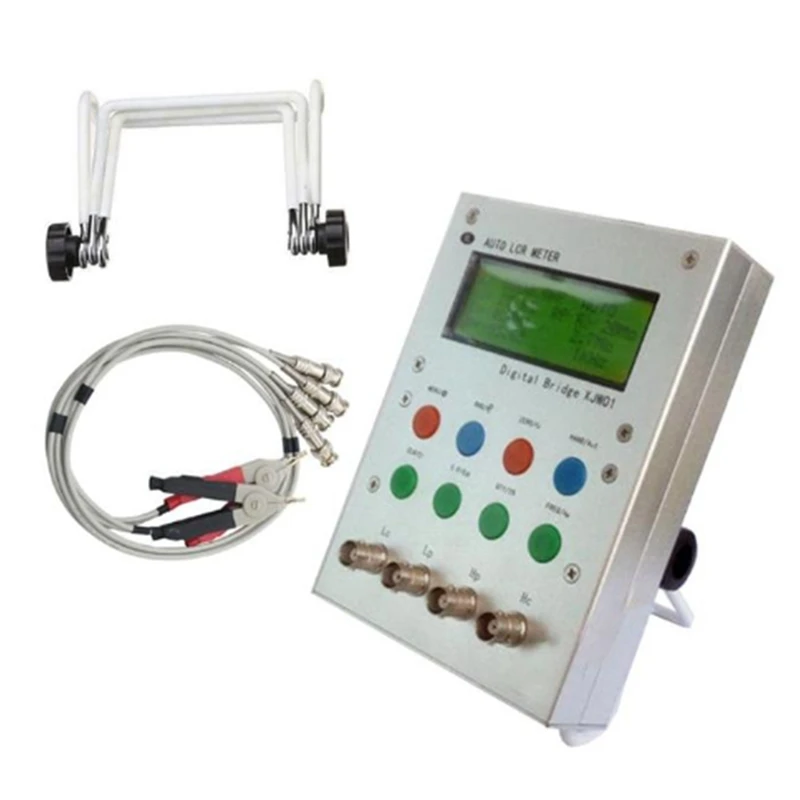 XJW01 Digital Bridge 0.3% LCR Tester Resistance, Inductance, Capacitance, ESR, Finished Product US Plug