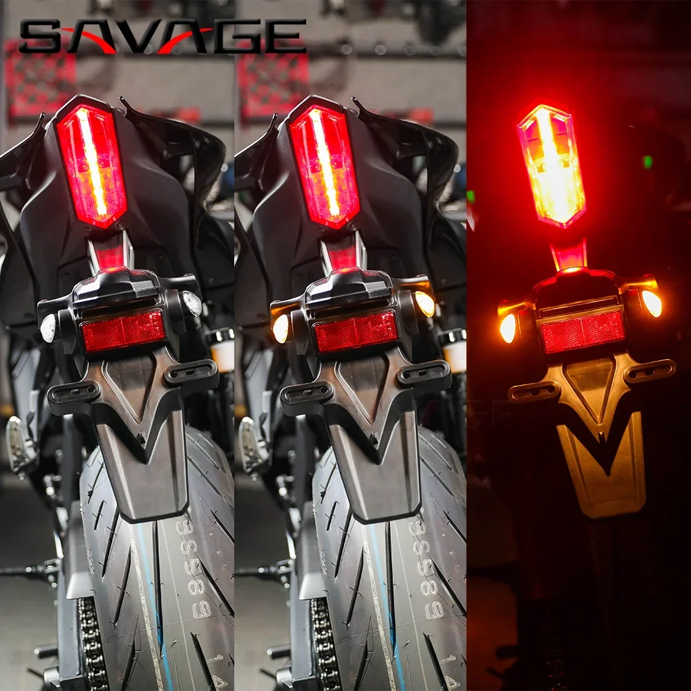 Invisibile YZF R7 lampeggiatore LED indicatori di direzione moto luce per YAMAHA YZF R6 R7 R1 R1M lampeggiante indicatore YZFR1M YZFR7 YZFR6