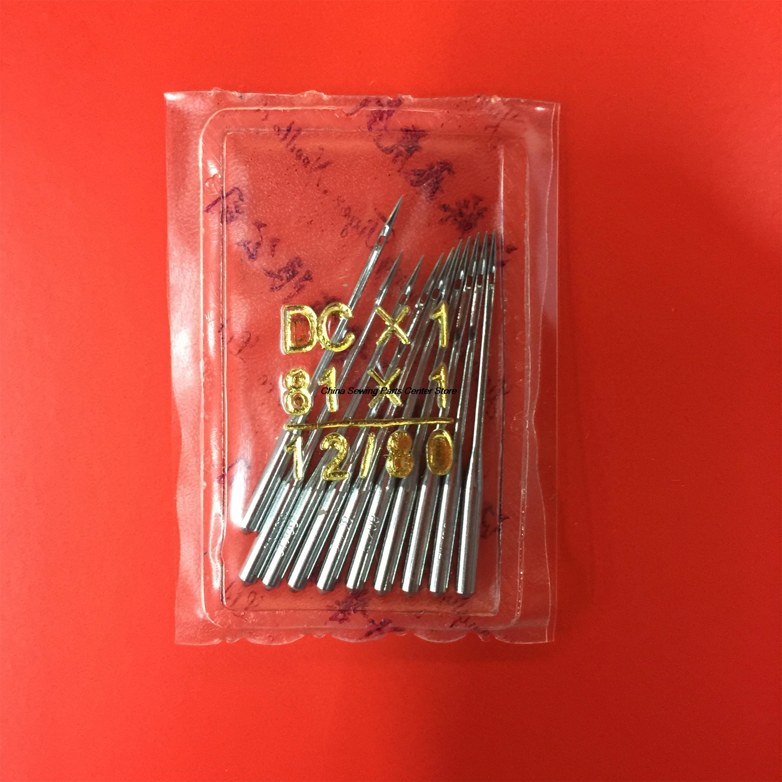 500PCS 50 Packs Flying Tiger Dcx1 Dc*1 Needles High Speed 81*1 Needle for Industrial Overlock Lock Edge Burr Sewing Machine 9 11