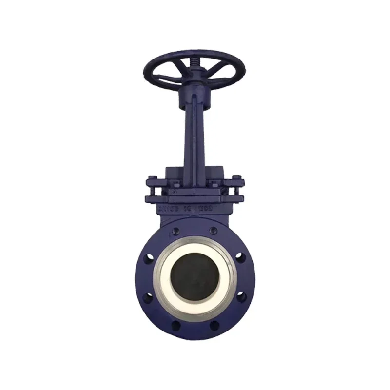 PZ773TC-10P DN125 hard seal wear-resistant thin ceramic slag valve