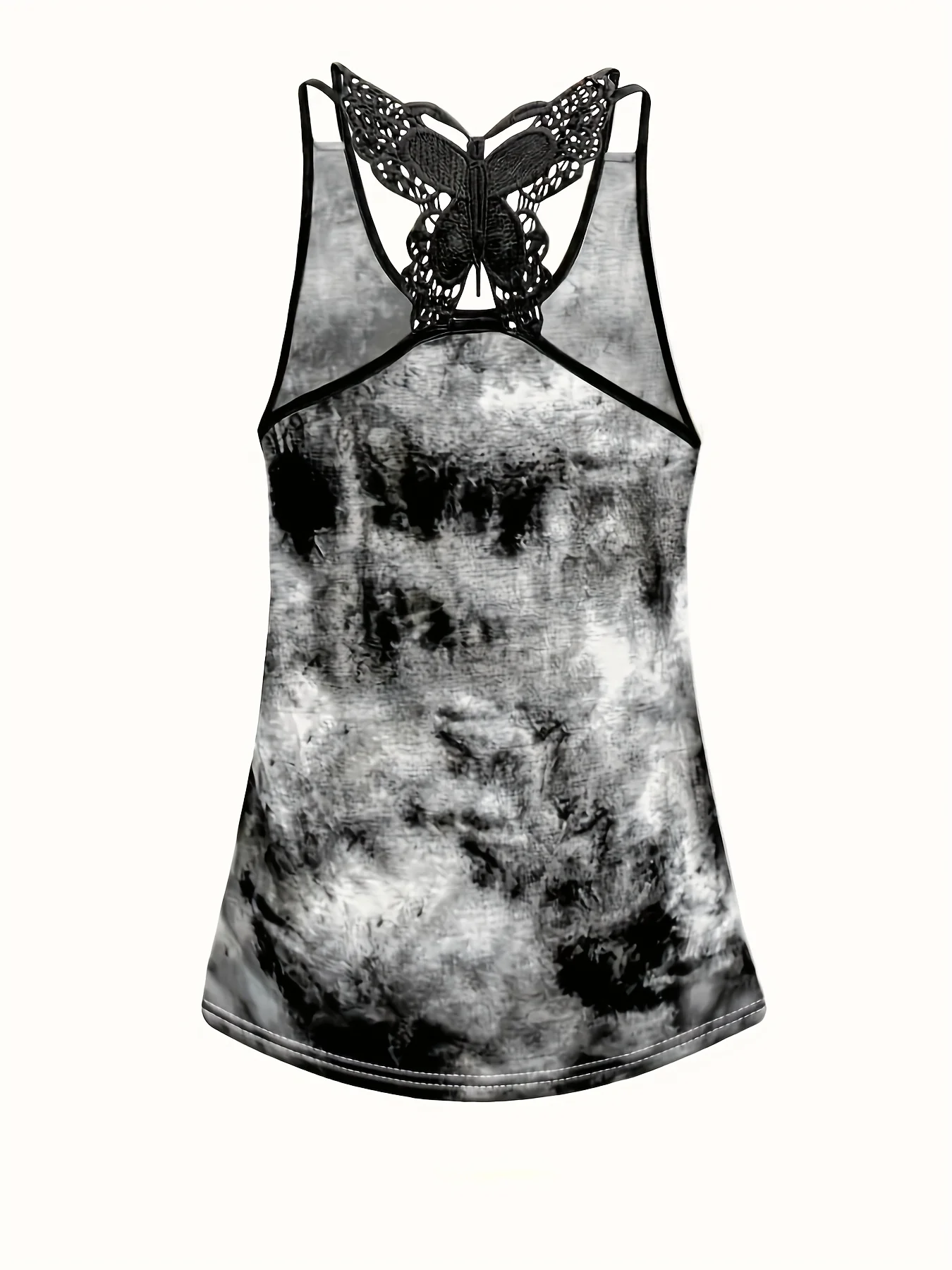 Plus ขนาด 1XL-5XL พิมพ์เสื้อเซ็กซี่สลิง Shirtd เสื้อกั๊กผู้หญิงแฟชั่น Streetwear Elastic Camis