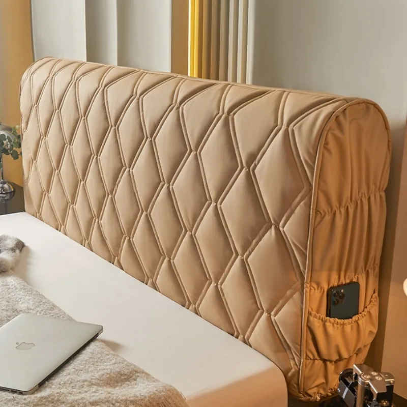 1 piece of thickened cat scratch leather full package bedside cover, waterproof, anti fouling, dustproof cover, decorative cover
