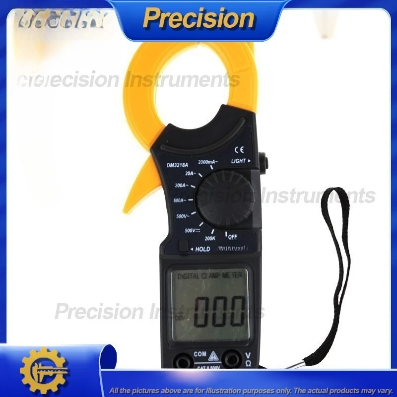 Medidor de pinza Digital 2036, probador eléctrico multifunción de alta precisión para medición de resistencia de corriente de voltaje