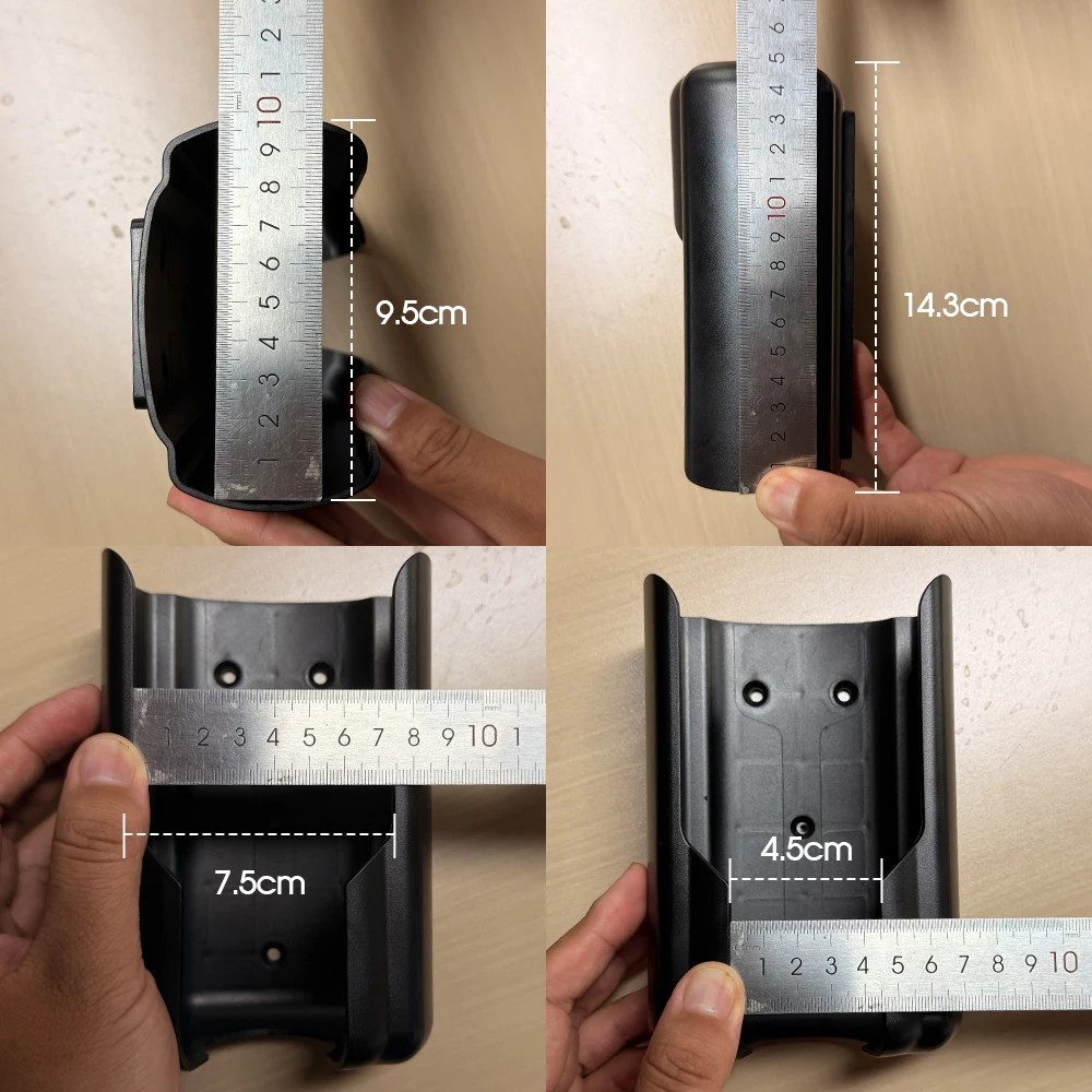 Portable EV Charger Control Box Holder Electric Vehicle Charging Plug Holder Wall-box Holder Easy Install