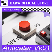 Anticater Vk01 Desktop Knob Volume Wireless Switch Customization Aluminum Knob Bluetooth Keypad Accessory Computer Gamer Gifts