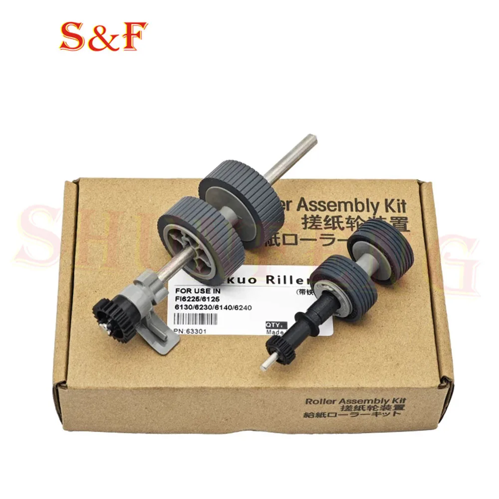 PA035400001 PA035400002 Pickup Roller  for Fujitsu fi6125 fi6130 Brake Roller fi6225 fi6230 fi6130Z fi6140 fi6240 High Quality