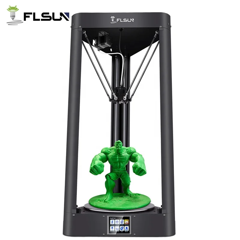 

FLSUN QQ S PRO Auto-Level Upgraded Resume Pre-assembly Delta 3D Printer