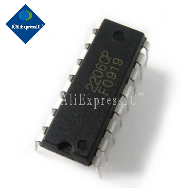 5PCS XR2206CP XR-2206 XR2206 DIP-16 Monolithic Function Generator IC In Stock