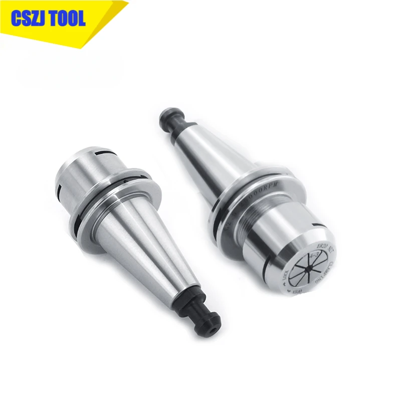 Precision 0.002 ISO10 ISO20 ISO25 ISO30 ER11 ER16 ER20 ER32 SK10 tool holder iso er tool holder g2.5 30000~50000rpm + Pull Stud