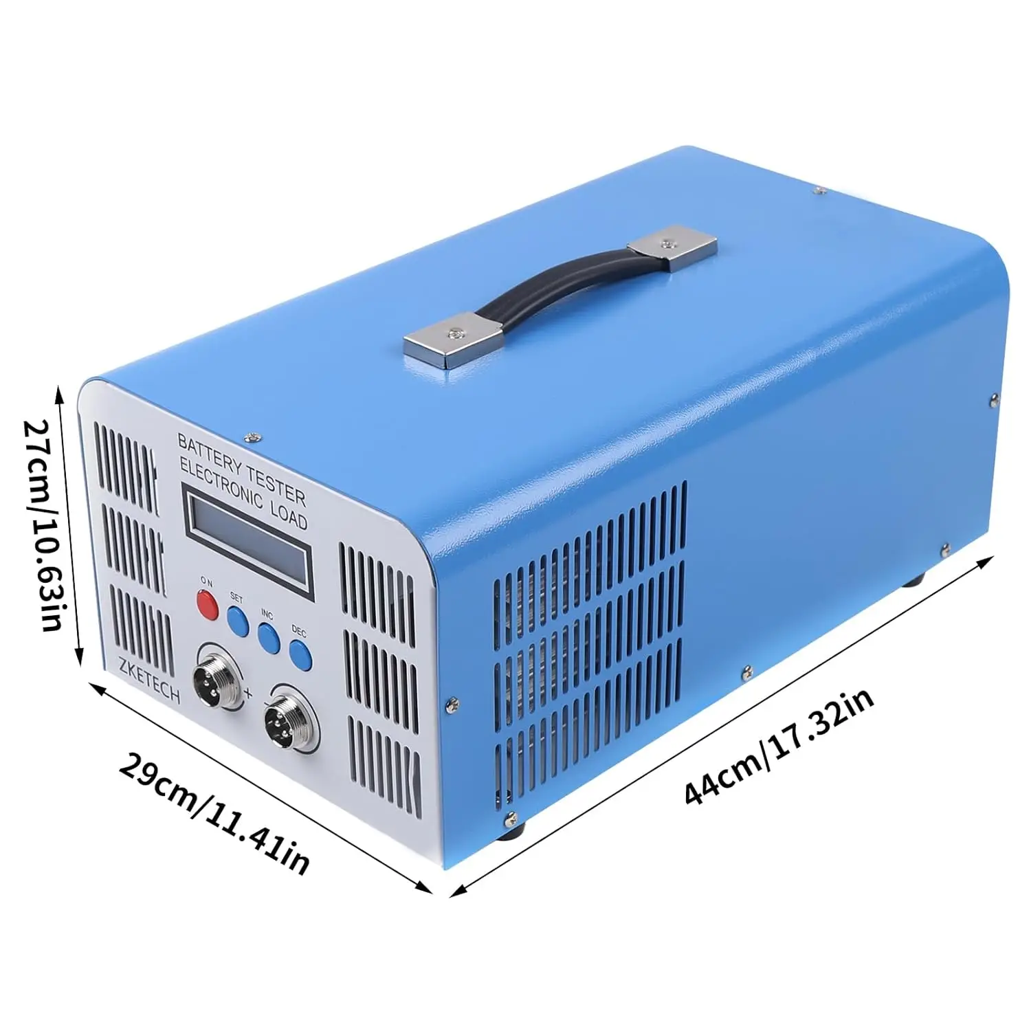 Testeur de capacité de batterie au lithium à courant élevé 200W 110V EBC-A40L 5V Testeur de capacité de décharge de charge de batterie manuelle 40A