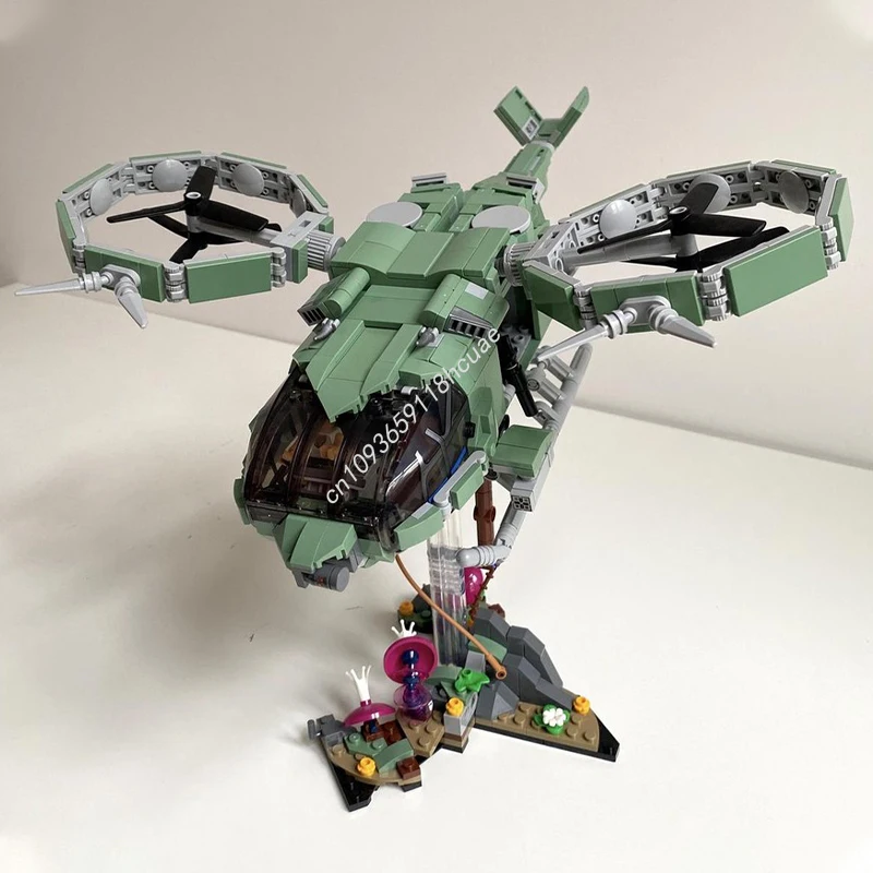 

930 шт. MOC Avatarss SA2-Samson, строительные блоки, рождественские расширенные DIY, креативные, идеально подходящие для энтузиастических строителей, подарок на день рождения