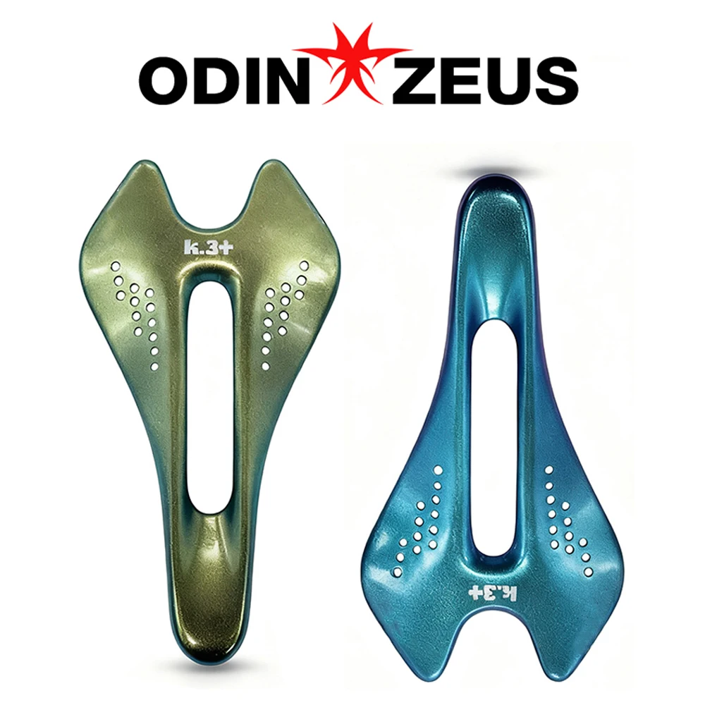 

ODINZEUS carbon fiber saddle, bicycle seat, colored saddle, K.3+, for road/MTB bikes, 7x9mm, 132/122mm, bicycle accessories