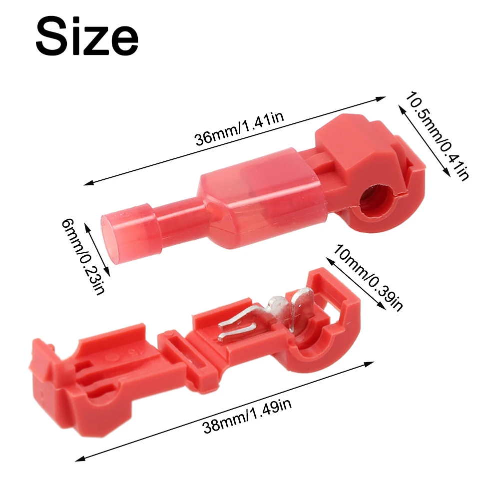 

Practical Brand New Connector Terminals Splice Wire Lawn Mower PVC+brass For Robot Installations Wire 1.75-2.5m㎡