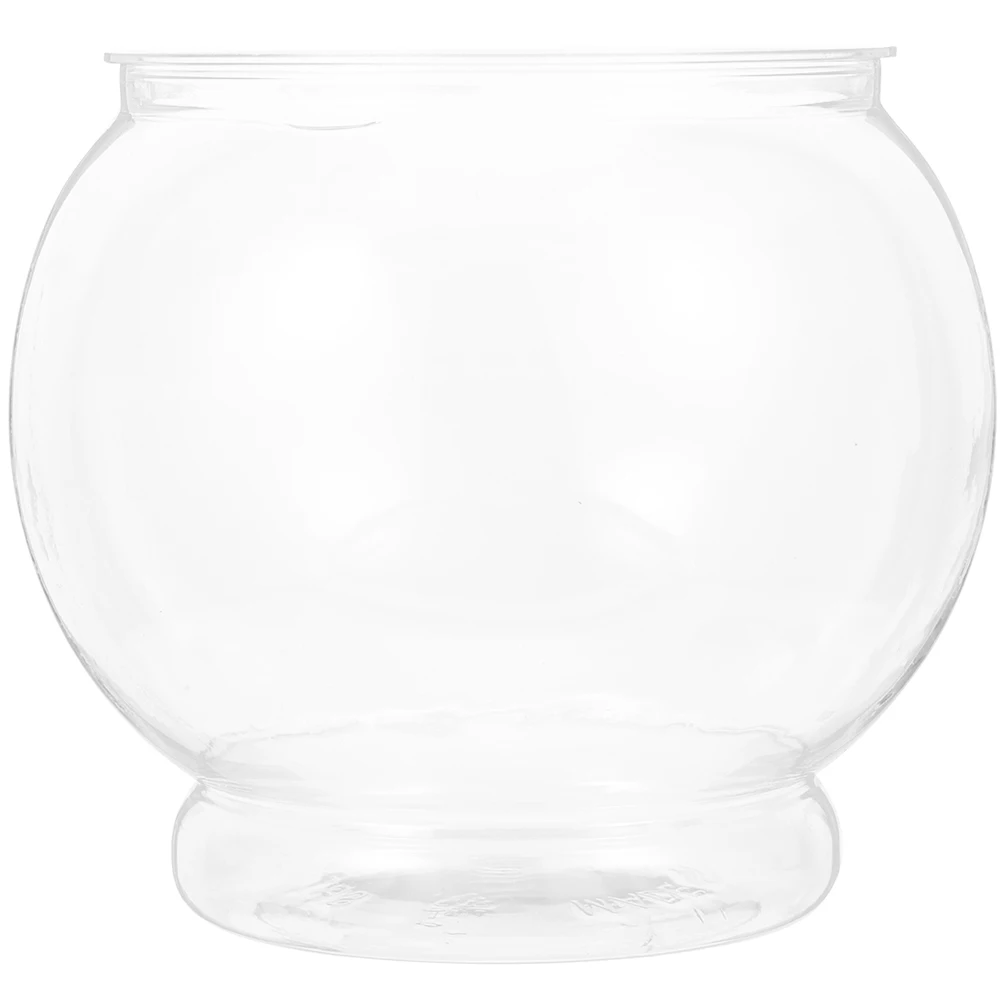 

Sturdy Transparent Tank Unbreakable Desktop Micro Landscape Container Home Decor Globe Fish Bowl For Goldfish Clear Plastic Fish