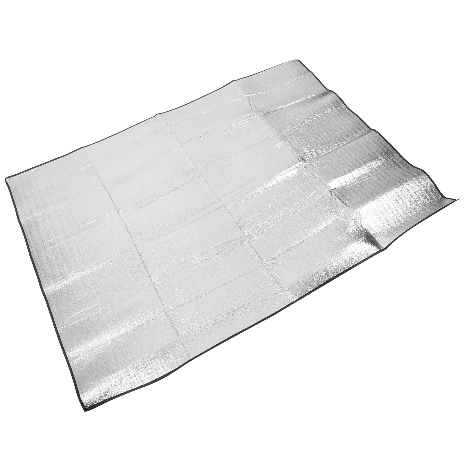 

200X150Cm Waterproof Camping Pad Double-Side Aluminum Foil Foldable Ground Mat For Outdoor Picnic Beach Hiking Sleeping Mattress
