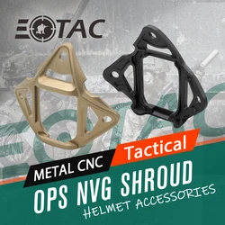 Tactical NVG Helmet Mount, Sudário OPSstyle, Esqueleto de 3 furos, Compatível com ACH, MICH, OPS-Core, Rápido, Crye Air, Novo, 2024