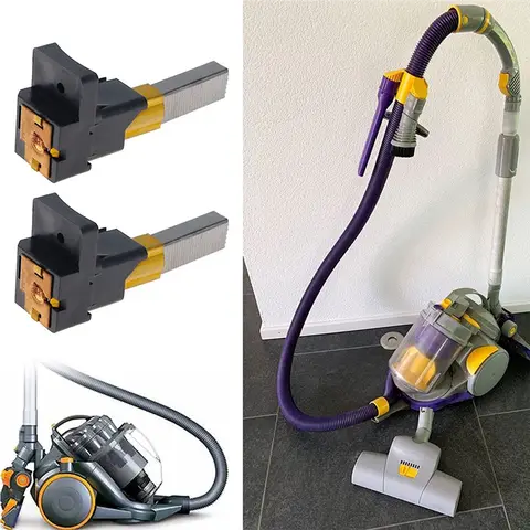 B06B-10Pcs Machine Carbon Brushes With Holders For Dyson DC05 DC07 DC08 Vacuum Cleaners Motor Carbon Brush 7X11x32mm