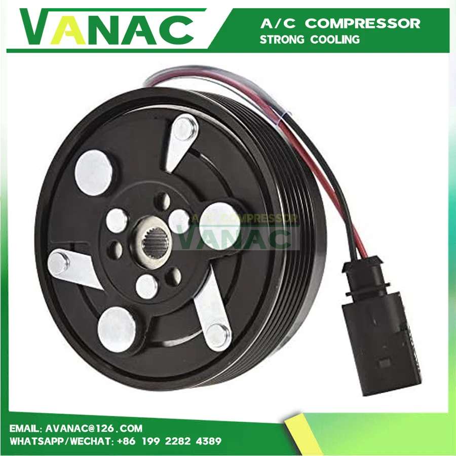 

НОВАЯ катушка сцепления компрессора переменного тока SD7V16 1J0820803B 1J0820803L для VW JETTA GOLF BEETLE CABRIO GTI 99 2000 2001 2002 2003 2004