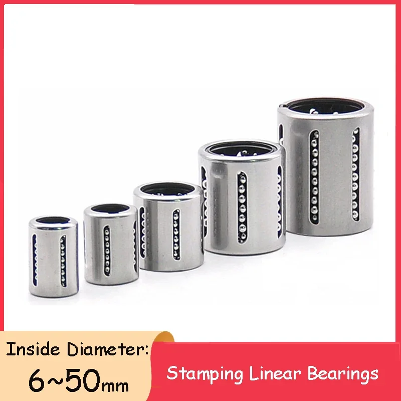 

1PCS Stamping Linear Bearings KH0622 KH0824 KH1026 KH1228 KH1428 KH1630 KH2030 KH2540 KH3050 KH4060 KH5070PP Bearing Steel