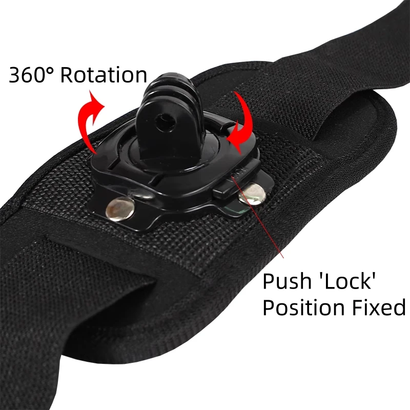 360° Rotation Shoulder Strap Mount Chest Harness Adapter For GoPro Hero 13 12 11 10 9 8 7 Dji Action 5 4  Camera Accessories image 2