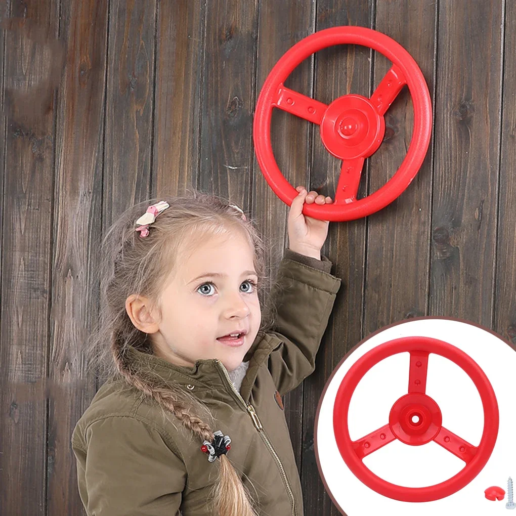 Swing Set Steering Wheel Playground Swing Device Interactive Playing Accessorie Replacement Backyard Garden Climbing Accessories