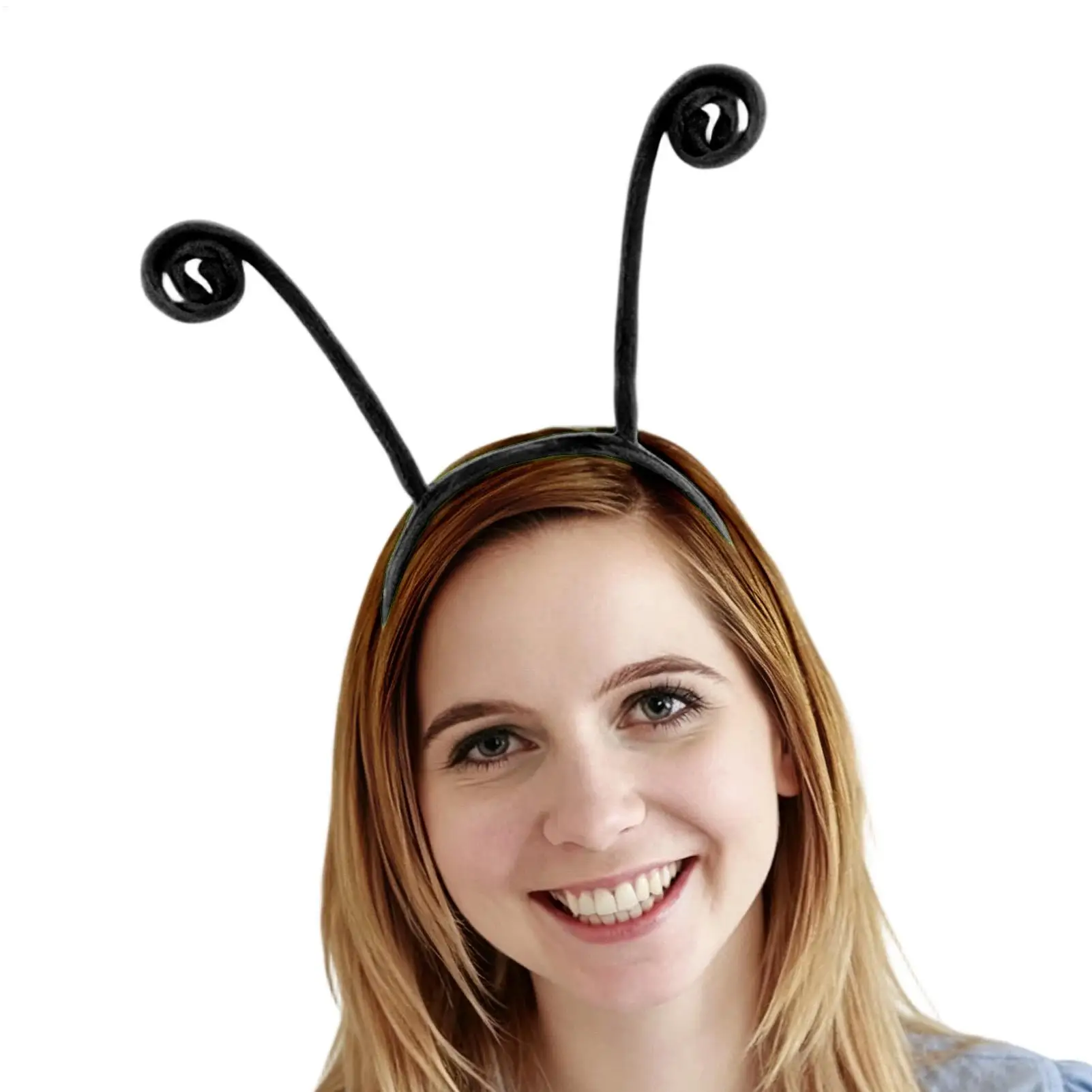 Diadema con Antenas de Mariposa Ajustable para Halloween, Diadema de Cosplay con Antenas de Mariposa para Niños, Mujeres y Hombres en Halloween