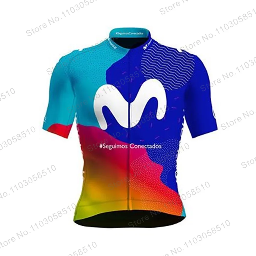 Movistar Pro Cycling Jersey Racefiets Kleding Mtb Fietskleding Zomer Fietskleding Hombre Maillot Ropa Ciclismo